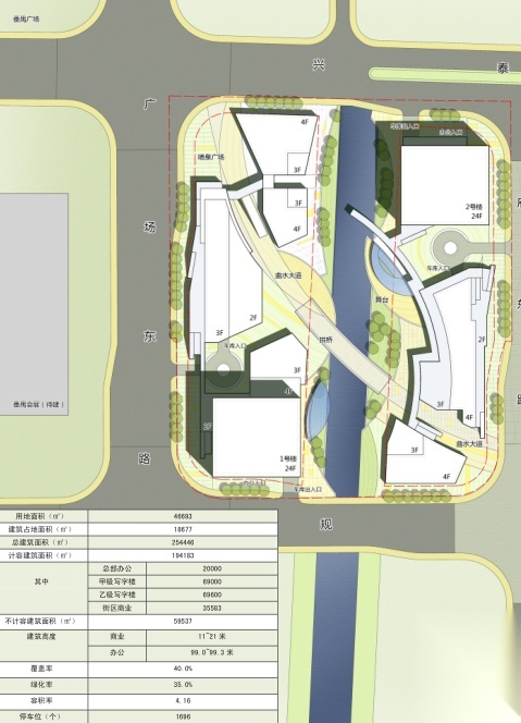 [深圳]中高档办公商务娱乐综合体项目建筑设计方案文本cad施工图下载【ID:151452198】