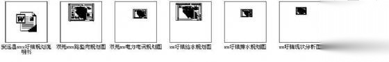 某镇新农村建设规划（2006-2016）cad施工图下载【ID:167970184】