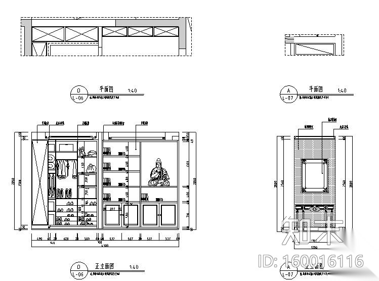 铭筑设计-地中海风格私人住宅施工图+效果图cad施工图下载【ID:160016116】