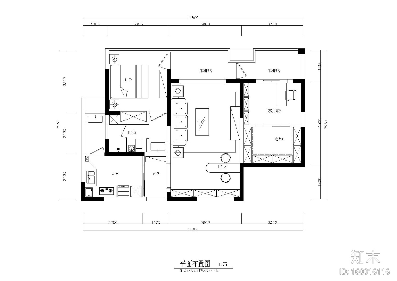 铭筑设计-地中海风格私人住宅施工图+效果图cad施工图下载【ID:160016116】