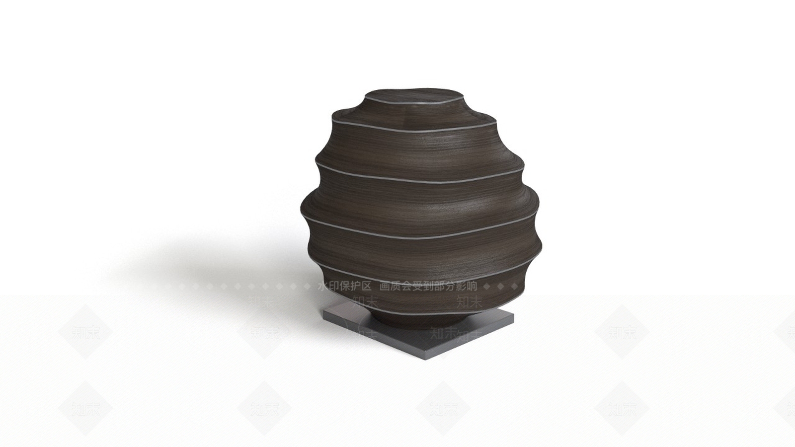 现代木质装饰3D模型下载【ID:1162570633】
