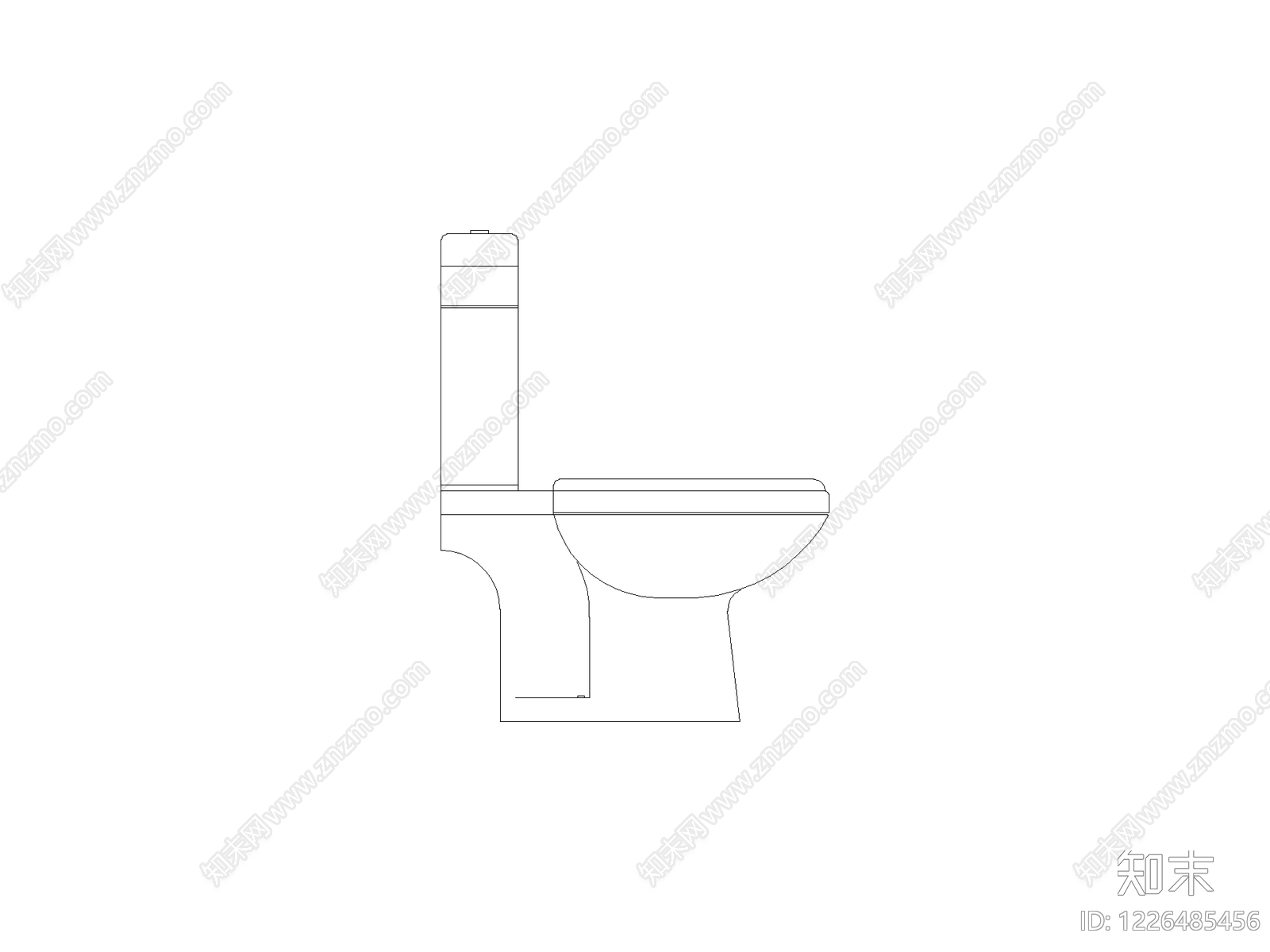 卫浴设施cad施工图下载【ID:1226485456】
