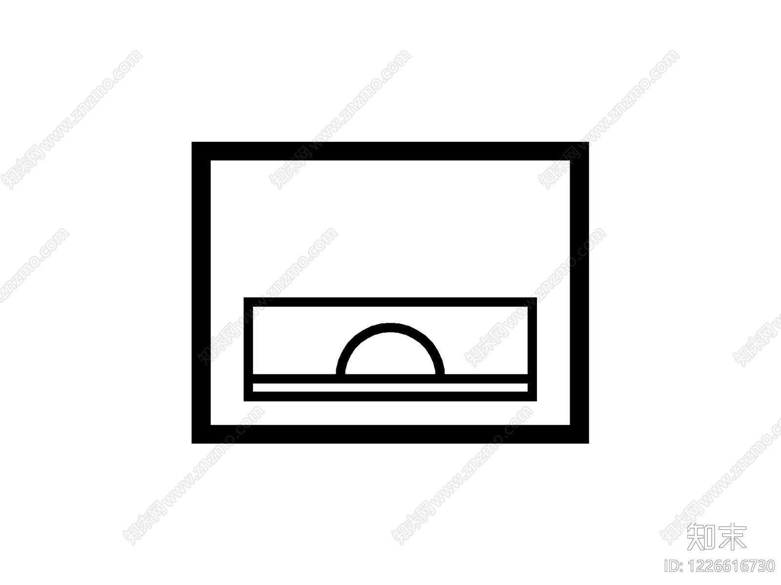 灯具图块cad施工图下载【ID:1226616730】