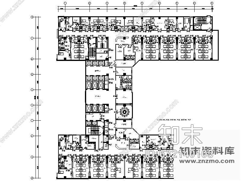 施工图现代风某医院室内装修图cad施工图下载【ID:632140105】