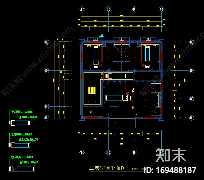 空调系统图cad施工图下载【ID:169488187】