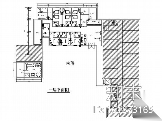 [上海]某全国知名连锁快捷酒店装修图施工图下载【ID:161873165】