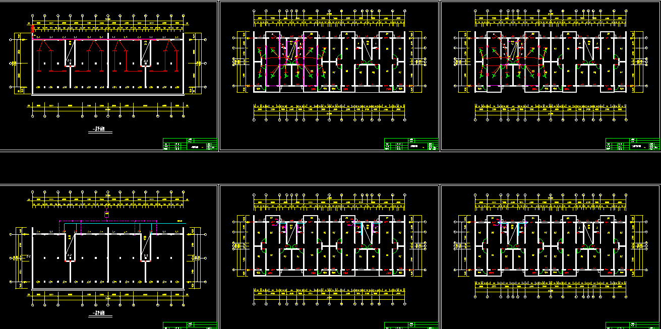 徽派新农村建设施工图cad施工图下载【ID:149547116】