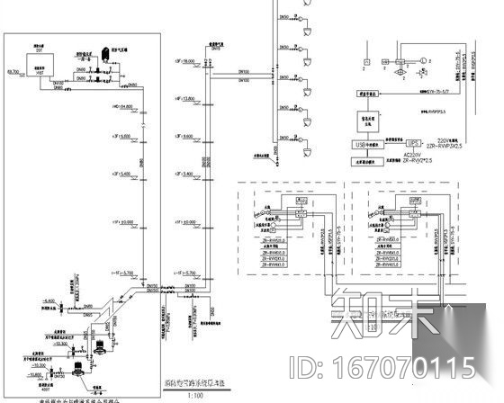 [湖南]知名三甲医院病房楼给排水施工图施工图下载【ID:167070115】