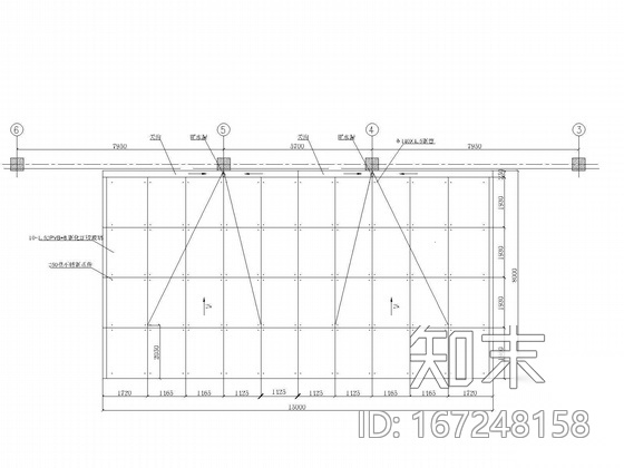 [北京]某人民医院点式玻璃雨篷建筑施工图施工图下载【ID:167248158】