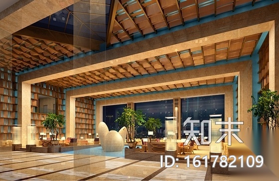 [北京]休闲商务国际豪华大酒店室内装修施工图（含实景...cad施工图下载【ID:161782109】
