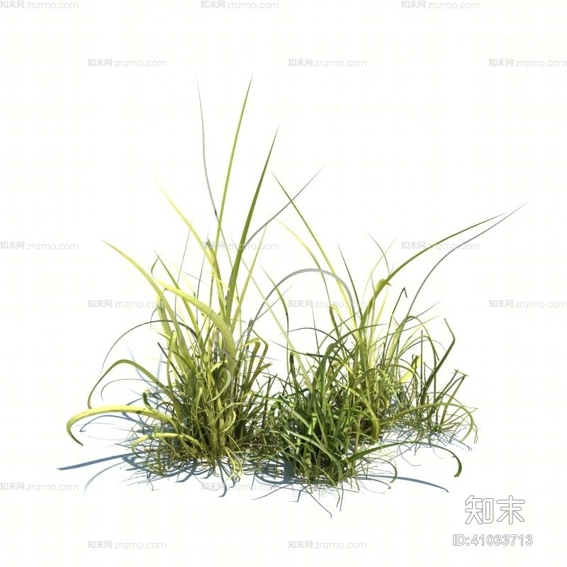 绿色草3D模型下载【ID:41033713】
