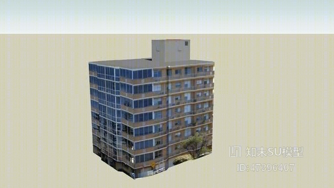 多层住宅SU模型下载【ID:217927650】