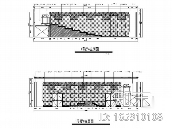 [天津]繁华商业中心环球影视城影院设计施工图（含效果）cad施工图下载【ID:165910108】