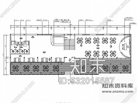 施工图某中式茶楼室内装修施工图含效果cad施工图下载【ID:532015587】