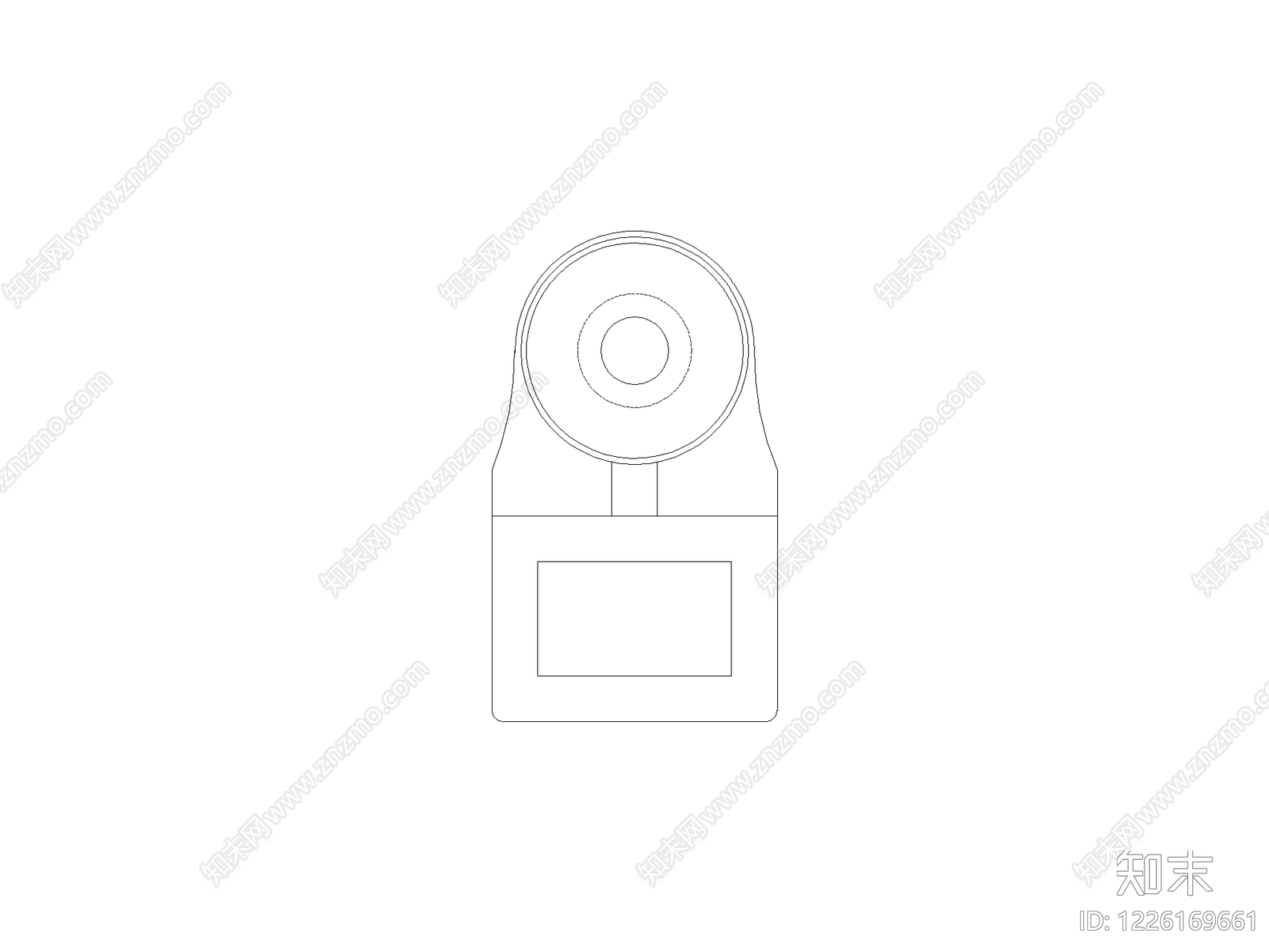 现代五金管件CAD图纸