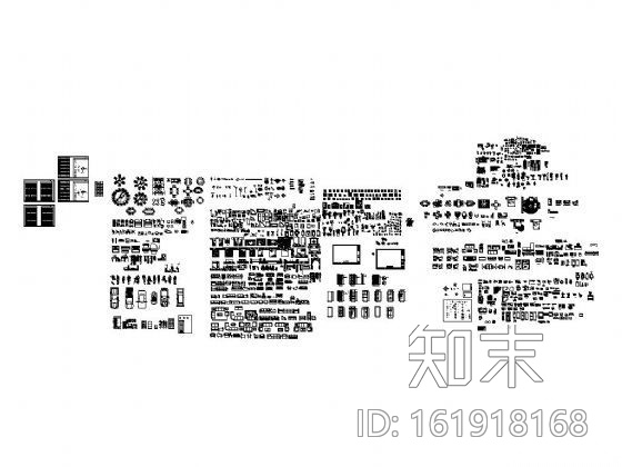 CAD综合图块锦集cad施工图下载【ID:161918168】