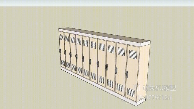 衣柜SU模型下载【ID:87766123】
