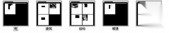 [惠州市]某四层A型花园洋房建筑结构水暖电施工图cad施工图下载【ID:166072118】