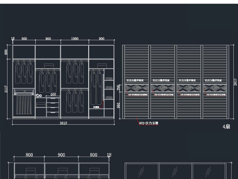 板式柜类家具设计资料大全施工图下载【ID:149619154】