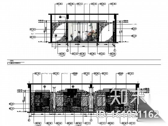 [西安]奢华高档四星级酒店宴会厅及宴会包间装修施工图（...cad施工图下载【ID:161921162】