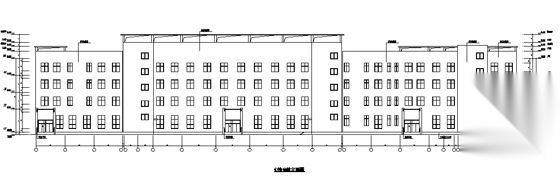 某四层县级医院急诊楼建筑施工图施工图下载【ID:160722171】