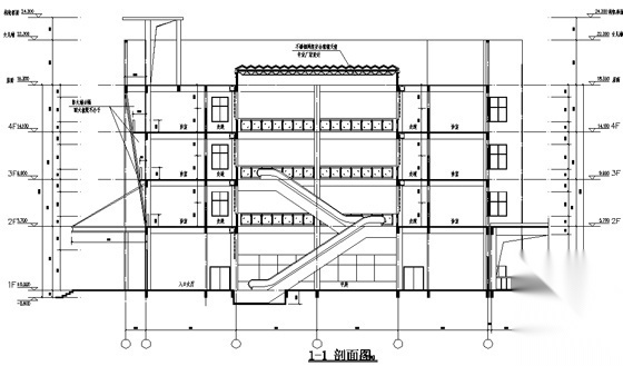 某四层县级医院急诊楼建筑施工图施工图下载【ID:160722171】