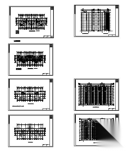 浦江镇120－J号配套商品房地块7号楼建筑方案图cad施工图下载【ID:149846137】