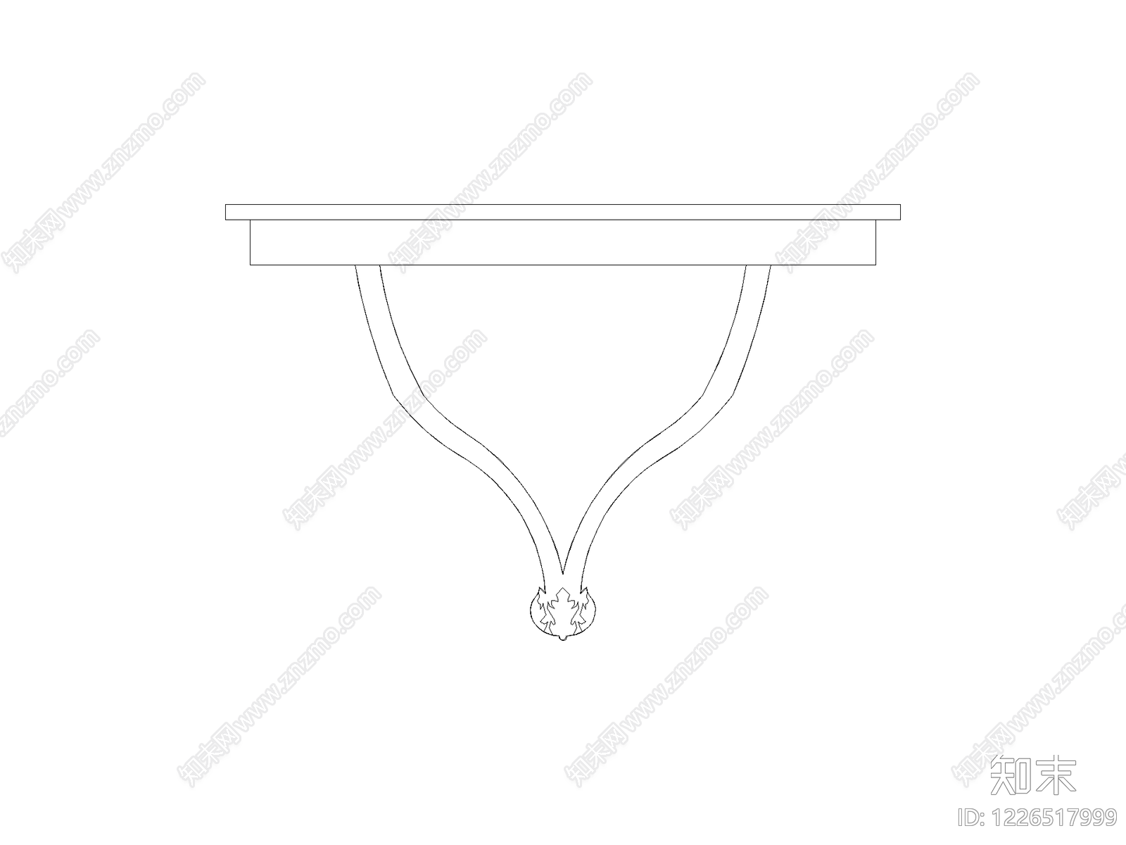 壁炉CAD图纸