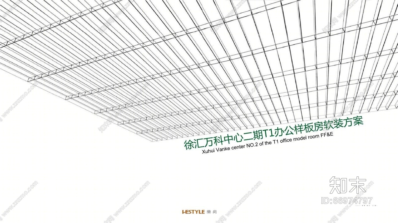 集艾设计-G&A-徐汇万科中心二期办公样板间施工图下载【ID:66974797】