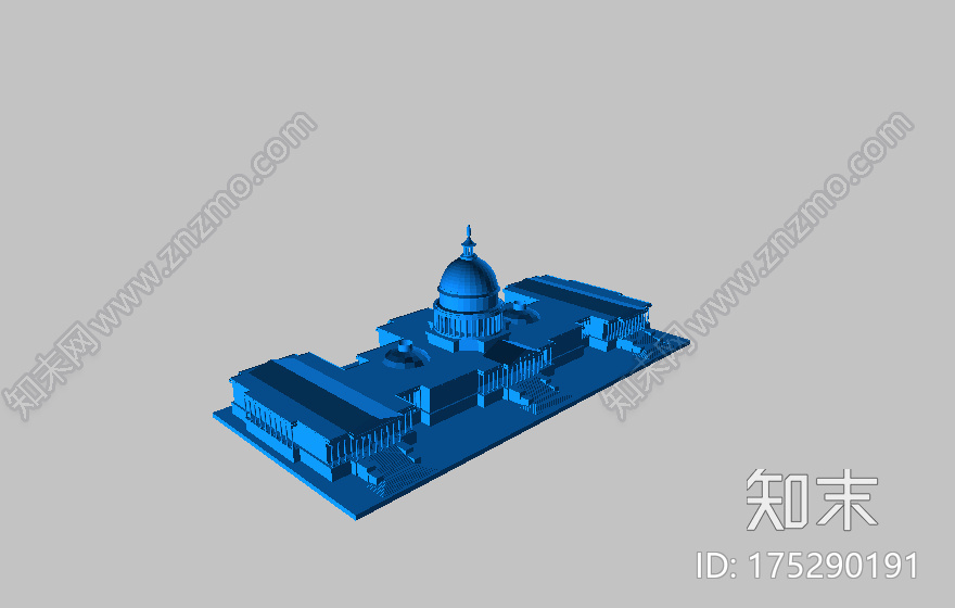 白宫3d打印模型下载【ID:175290191】