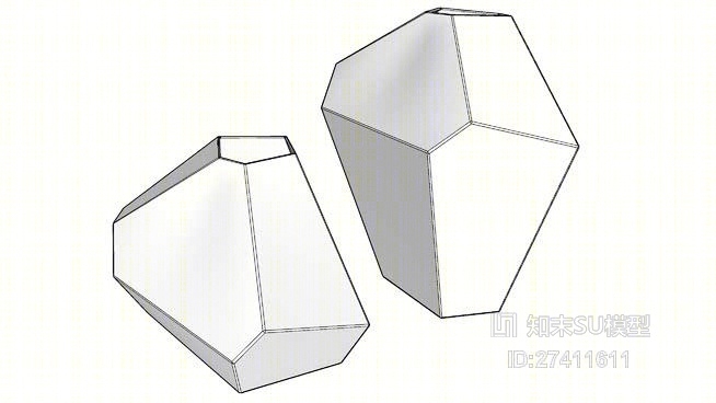 雕塑SU模型下载【ID:617948842】