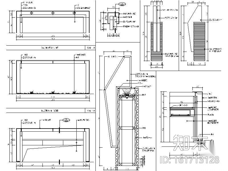 [厦门]建行研发楼装修设计图（含效果图）cad施工图下载【ID:161713121】