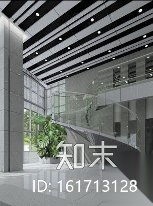 [厦门]建行研发楼装修设计图（含效果图）cad施工图下载【ID:161713121】