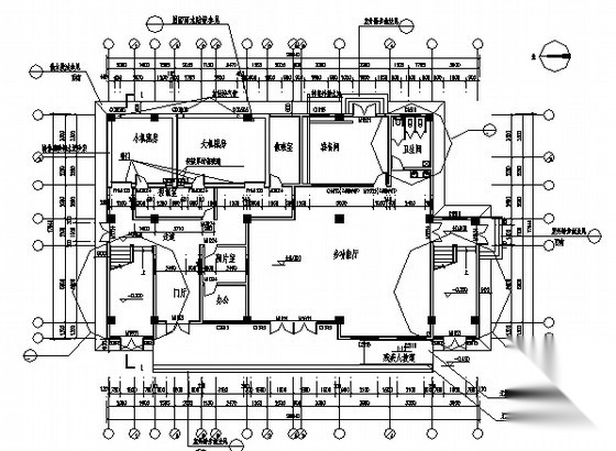 [自贡市贡井区]某三层医院建筑施工图cad施工图下载【ID:167030120】