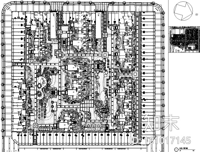 [内蒙古]60亿巨资打造城市商业中心广场景观设计全套施...施工图下载【ID:161017145】
