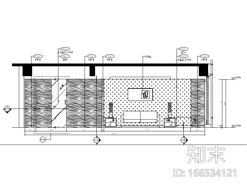 [上海]国际豪华大酒店室内设计CAD施工图(含效果图)施工图下载【ID:166534121】