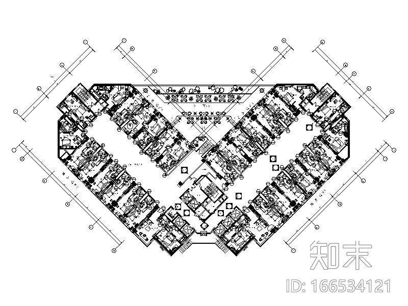 [上海]国际豪华大酒店室内设计CAD施工图(含效果图)施工图下载【ID:166534121】