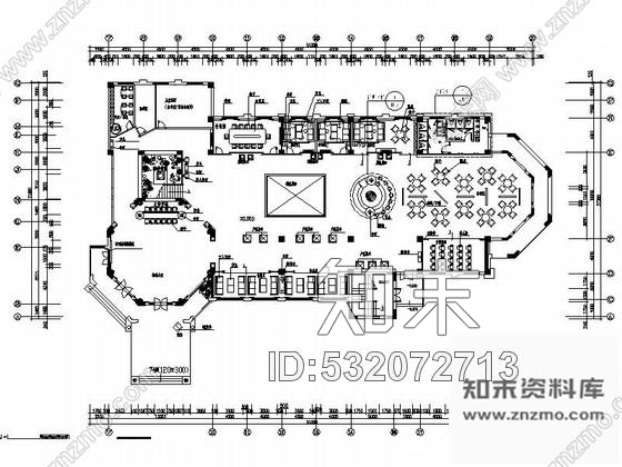 施工图安徽花园洋房区奢华欧式售楼中心装修图施工图下载【ID:532072713】