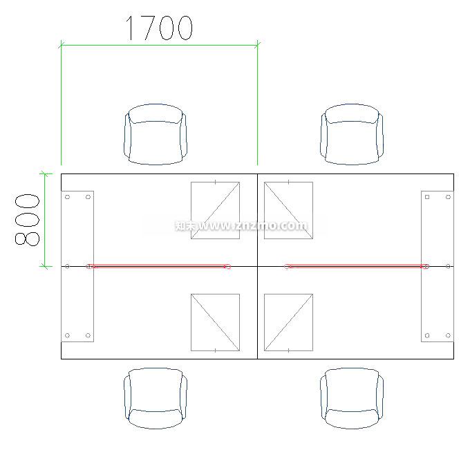 桌椅cad施工图下载【ID:179357171】