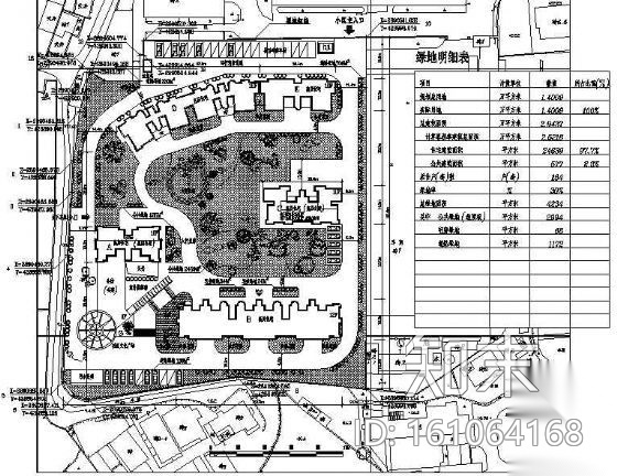 天祥山庄绿化系统平面图施工图下载【ID:161064168】