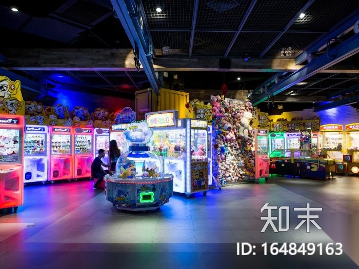 [深圳]万象天地星际传奇动漫电玩城施工图cad施工图下载【ID:164849163】