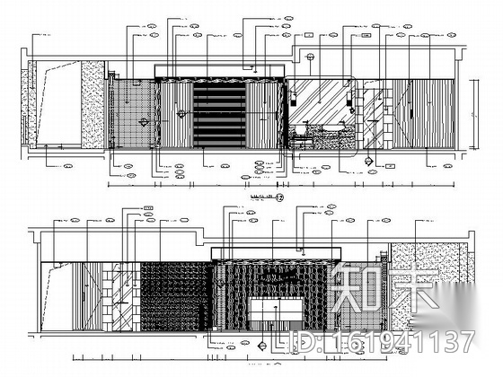 [浙江]度假酒店客房室内装修CAD施工图（含效果）cad施工图下载【ID:161941137】