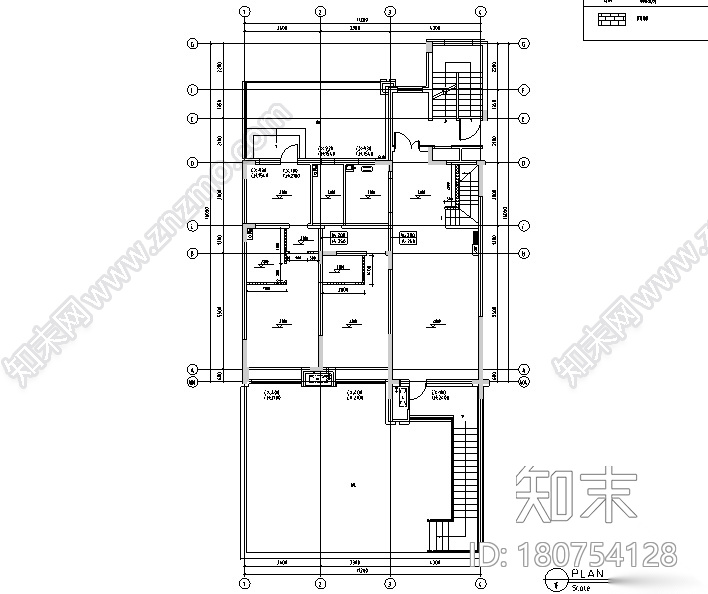 新韵至雅|古典邂逅现代样板间设计施工图（附效果图）cad施工图下载【ID:180754128】