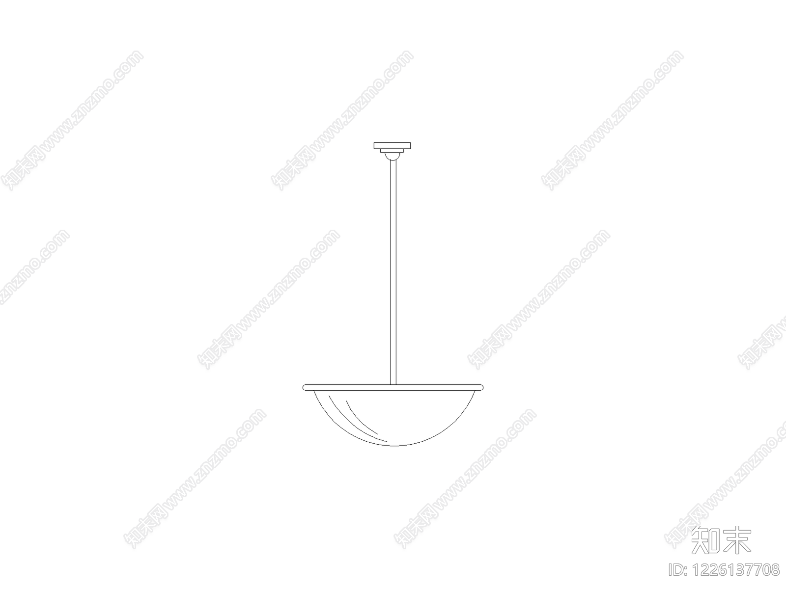 灯具图块cad施工图下载【ID:1226137708】