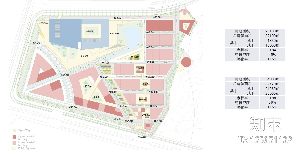 [江西]绿地景德镇文化产业项目建筑规划设计方案文本cad施工图下载【ID:165951132】