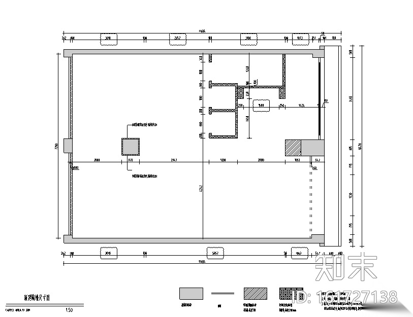 [江苏]吴江区永康路潮流店设计施工图（附效果图）cad施工图下载【ID:161727138】