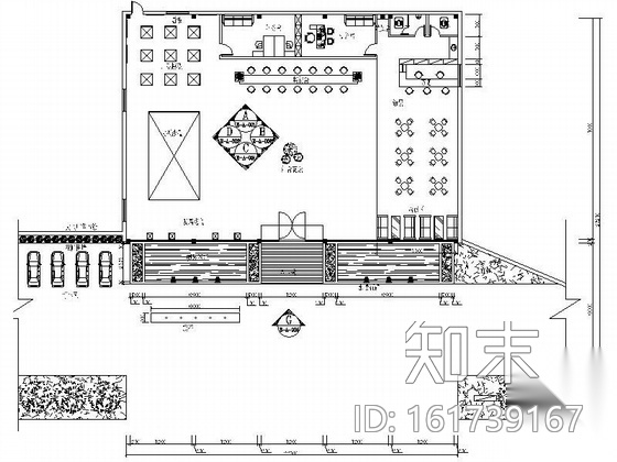 某售楼处装修图（含效果及模型）cad施工图下载【ID:161739167】