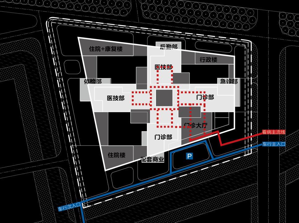 [浙江]中式院墙布局综合性中医院建筑设计方案文本（含多...cad施工图下载【ID:151585109】