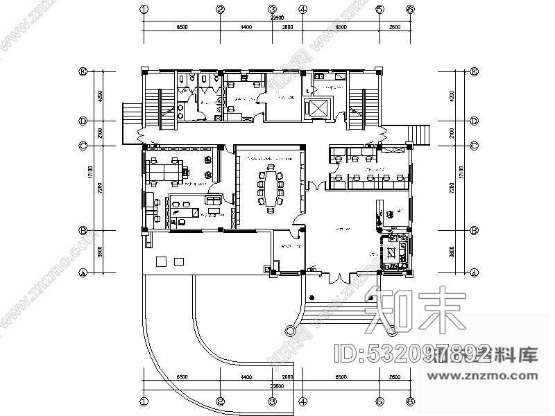 施工图某电气办公楼装修施工图施工图下载【ID:532097892】