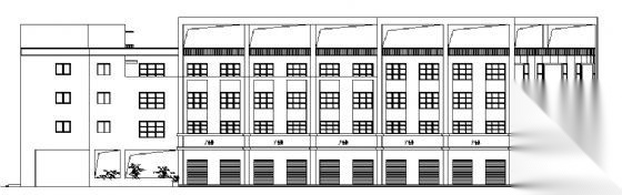 某批发市场报建扩初图cad施工图下载【ID:164860164】